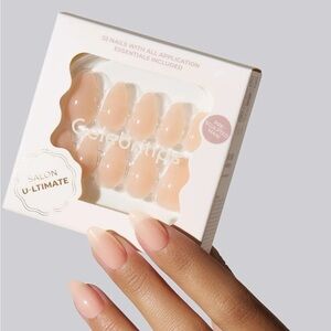 CELEBRITIPS | 3 Pack Salon U-Ltimate Press-On Nails | Short Almond